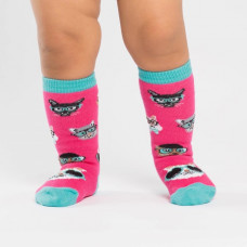 Toddler Smarty Cats Knee High Socks